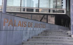 Le palais de justice de Grenoble, en Isère.