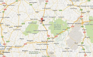 Google map de Limoges.