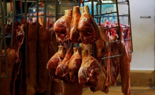 Illustration d'un abattoir.
