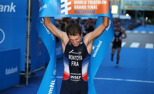 Raphaël Montoya est champion du monde U23 de triathlon.