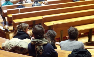 Des étudiants du campus Lyon-II (Illustration).