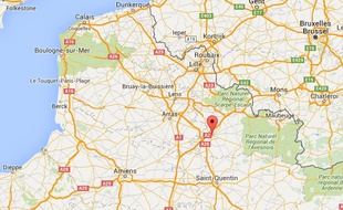Localisation de Cambrai (Nord)