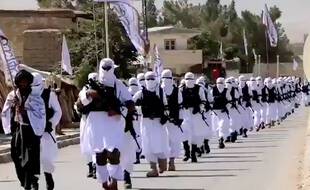 Des talibans paradent dans la province de Zabul, au sud-est de l'Afghanistan. (Illustration)
