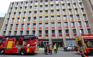 Un homme avait jeté deux cocktails molotov dans une école d'optique à Rennes le 8 avril 2016.