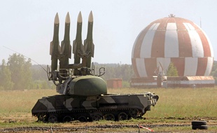 Illustration de missiles russes Bouk M2.