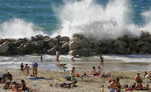 La plage du Prophète, à Marseille.