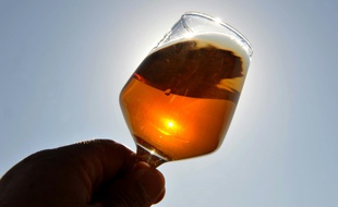Un verre d'alcool, le 22 août 2011 à Terminiers