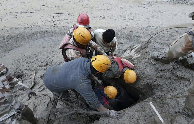 Inde : Au moins trois morts et 150 disparus après la rupture d'un glacier dans l'Himalaya