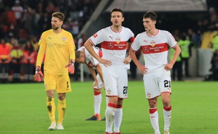 Christian Gentner (au milieu) a perdu son père samedi lors d'un match