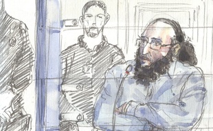 Abdelkader Merah lors de son interrogatoire sur la religion devant la cour d'assises speciale de Paris.