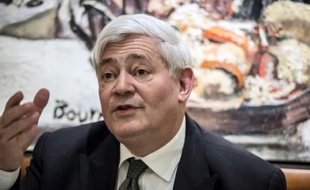 Bruno Gollnisch, eurodéputé FN, à Lyon le 30 janvier 2015.
