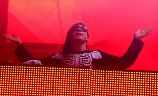 Le DJ Skrillex à La Nouvelle-Orléans, le 28 octobre 2012.