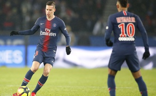 Draxler et Neymar sous le maillot du PSG, le 19 janvier 2019.