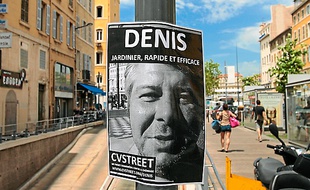 L'affiche de Denis, un CVStreeter.