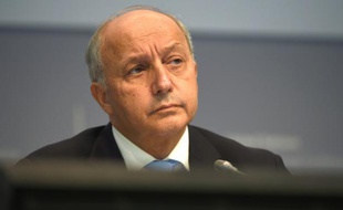 Le ministre français des Affaires étrangères, Laurent Fabius, à Bonn en Allemagne le 20 octobre 2015