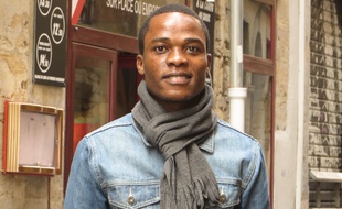 Lyon, Le 5 novembre 2015. Après avoir fui l'Angola, Ezekiel a débarqué à Lyon le 14 octobre 2014.