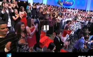 Capture d'écran du zapping de la première soirée sans pub après 20h sur France Télévisions