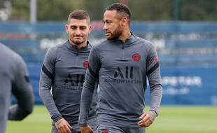 Verratti et Neymar, remuants sur et en dehors du terrain.