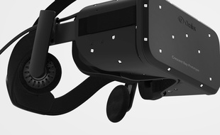 Le prototype «Crescent Bay» de l'Oculus Rift.