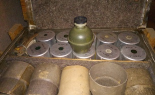 Les gendarmes de la brigade de Rabastens de Bigorre ont découvert 200 grenades offensives dans le garage d'une habitante.