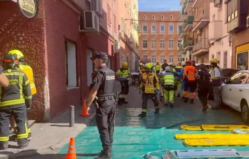 Madrid : Vingt-et-un blessés dans l'explosion d'un bar