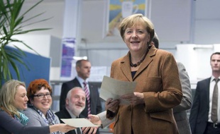 Angela Merkel réélue