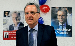 Richard Ferrand, le 2 juin 2017. AFP PHOTO / FRED TANNEAU