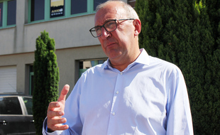 La tête de liste du Rassemblement national aux élections régionales Gilles Pennelle espère arriver en tête au premier tour.