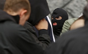 Une manifestation de militants d'extrême droite à Lille (illustration).