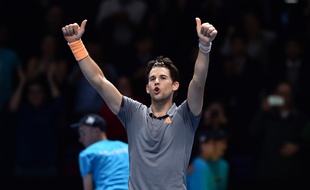 Thiem qualifié pour les demies du Masters.