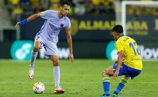 Sergio Busquets, le 23 septembre 2021 à Cadix.