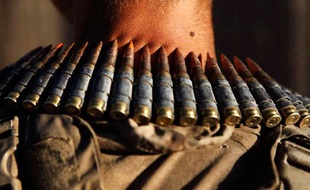 Un Marine américain dans sa base en Afghanistan, le 9 novembre 2010.