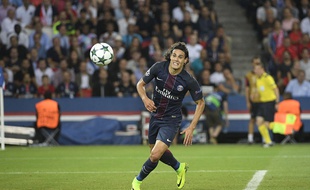 Edinson Cavani a beaucoup raté lors du match entre le PSG et Arsenal le 13 septembre 2016.