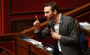 Paris, le 24 février 2020. Député (LFI) Ugo Bernalicis accuse sept personnalités de la justice de "parjure"
