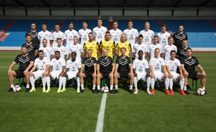 L'équipe du Banik Ostrava pour la saison 2015-2016.