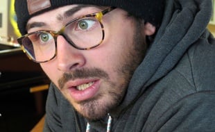 Maxime Musqua, le 11 mars 2015 à la rédaction de 20 Minutes.