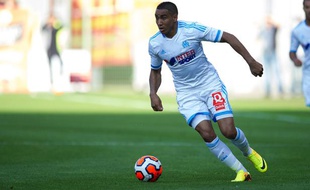 Le Marseillais Dimitri Payet face à Lens, en match amical, le 24 juillet 2013.