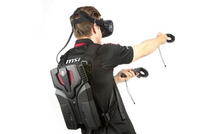 Pas donné, mais Graal pour les gamers, le sac à dos VR One de MSI propose une expérience de la réalité virtuelle libérée de ses câbles.