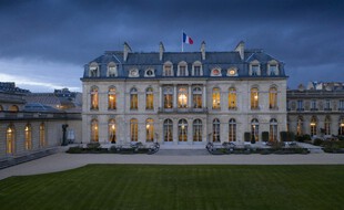 Le palais de l'Elysée, côté jardin, à Paris (image d'illustration).
