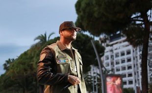 Booba sur le plateau du «Grand Journal» à Cannes, en mai 2014.