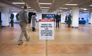 L'un des deux centres de vaccination cannois, au Palais des festivals