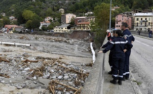 Les forces de secours restaient mobilisées ce samedi dans la vallée de la Vésubie après les crues