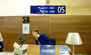 Illustration d'un guichet SNCF