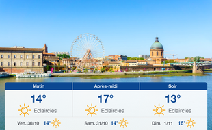 Météo Toulouse: Prévisions du jeudi 29 octobre 2020
