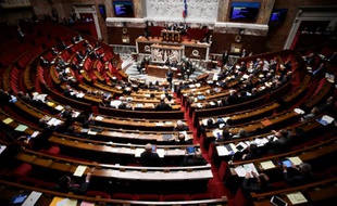 L'Assemblée nationale à Paris, le 5 février 2016