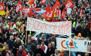 L'essoufflement du mouvement de protestation contre la réforme des retraites en France était nettement perceptible jeudi au cours de la septième journée d'action depuis septembre contre ce projet phare de Nicolas Sarkozy.