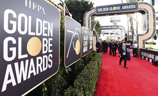 Le red carpet des Golden Globes en 2018.