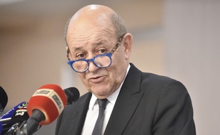 Jean-Yves Le Drian, le 21 janvier 2020.