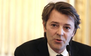 L'ancien ministre de l'Economie et des Finances François Baroin à Paris le 6 avril 2013