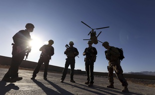Soldats américains dans le sud de l'Afghanistan, le samedi 7 juillet 2018.